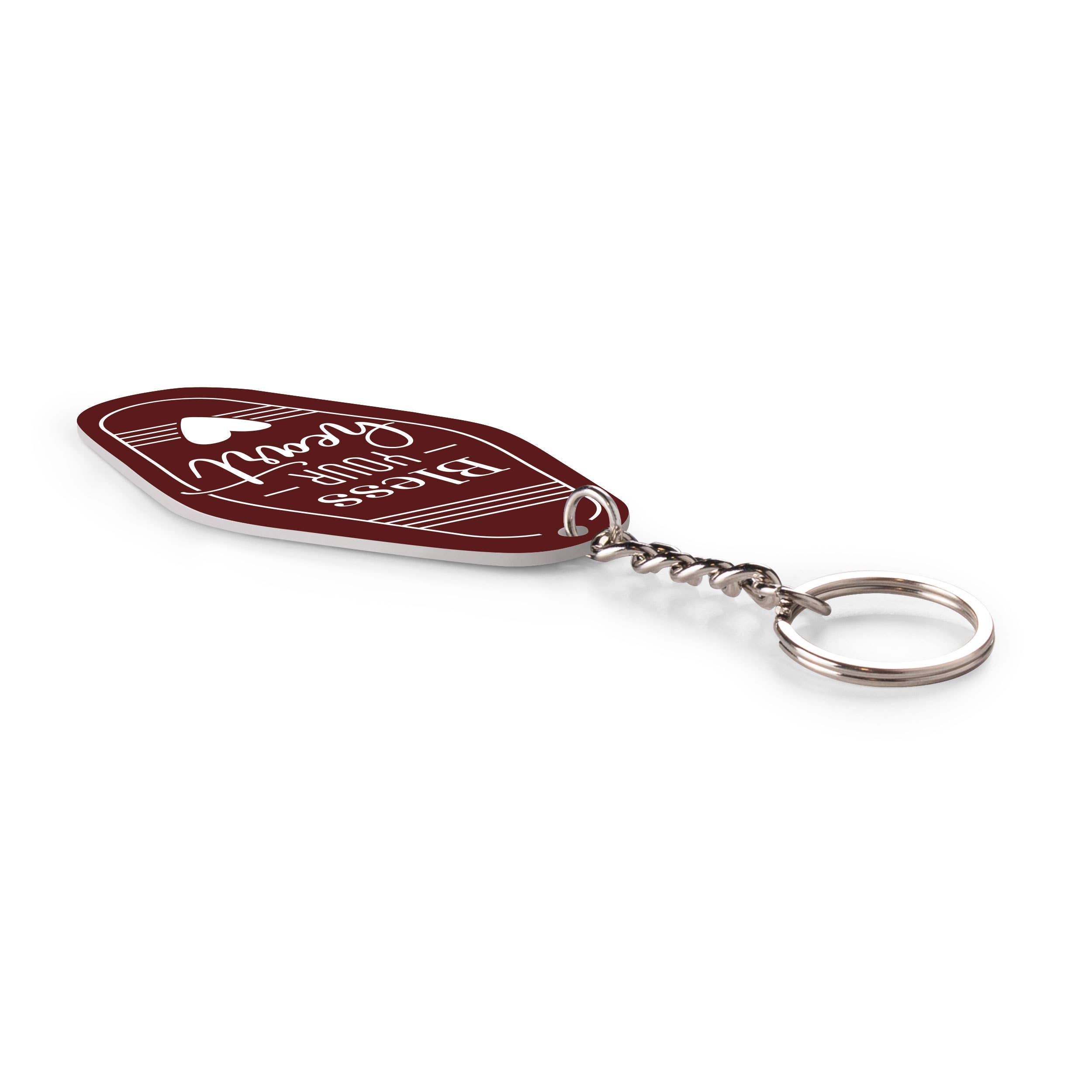 Bless Your Heart Vintage Engraved Key Chain